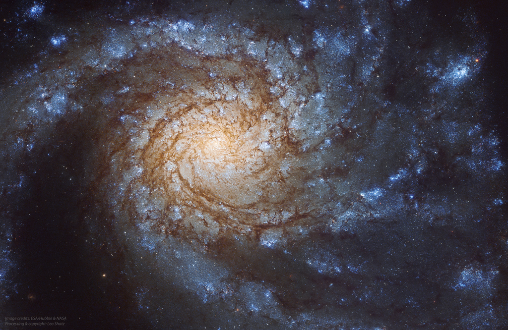 Messier 99, auch als M99 oder NGC 4254 katalogisiert, ist eine Galaxie des Virgo-Galaxienhaufens im Sternbild Haar der Berenike.