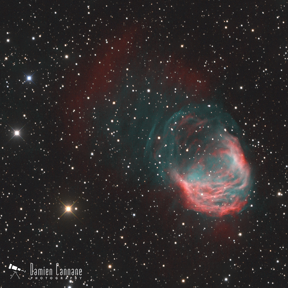 Der planetarische Nebel Abell 21 im Sternbild Zwillinge hat den landläufigen Namen Medusanebel.