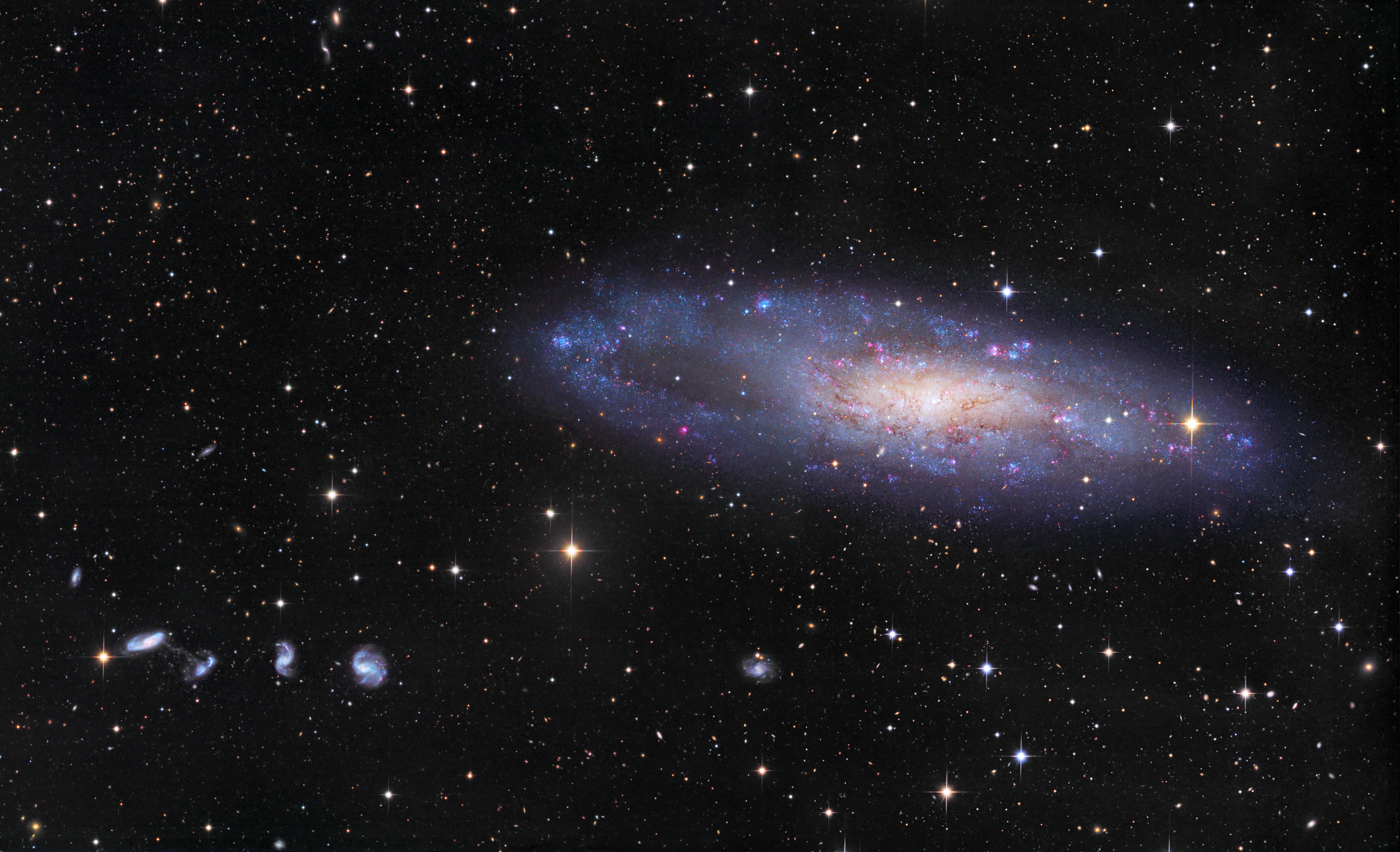 Стационарные звезды. Галактика NGC 7674. NGC 2770 Галактика. Линзовидная Галактика NGC 5078. Галактика NGC 1132.