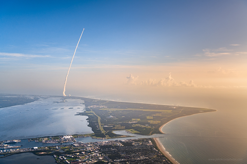 Eine Atlas-V-Rakete startete um 7:50 Uhr EDT vom Raketenstartkomplex 41 der Luftwaffenbasis Cape Canaveral und transportierte den Rover Perseverance der NASA-Mission Mars 2020.