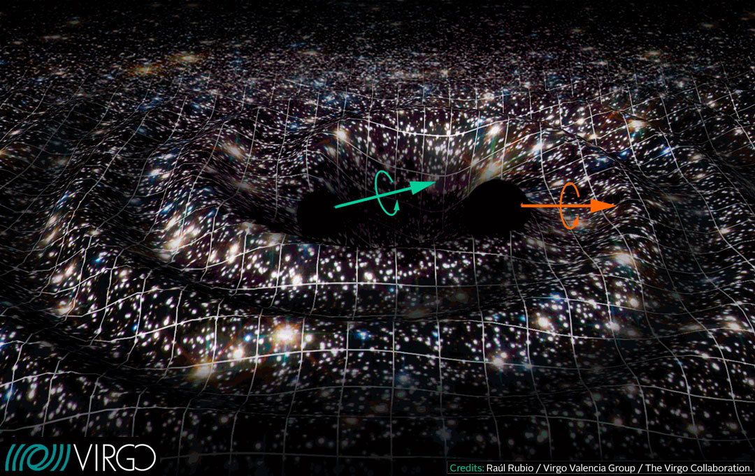 Das Gravitationswellenereignis GW190521 war die Verschmelzung der massereichsten schwarzen Löcher, die bisher von LIGO und Virgo beobachtet wurden.