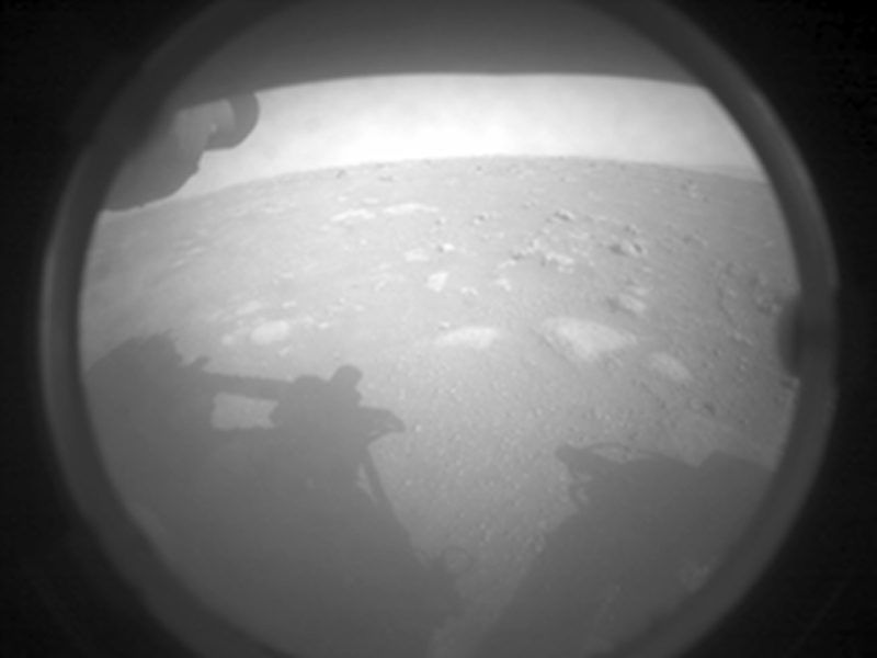 Am 18. Februar um 12:55 Pazifische Standardzeit landete Perseverance auf dem Mars.